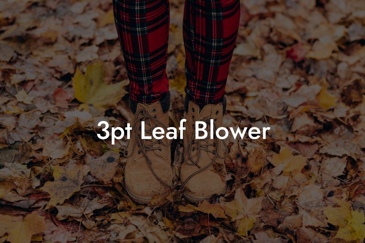 3pt Leaf Blower