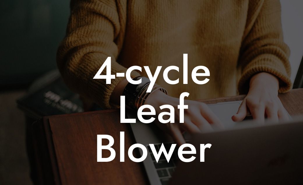 4-cycle Leaf Blower