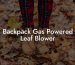 Backpack Gas Powered Leaf Blower