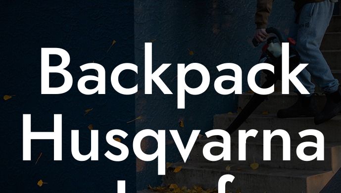 Backpack Husqvarna Leaf Blower