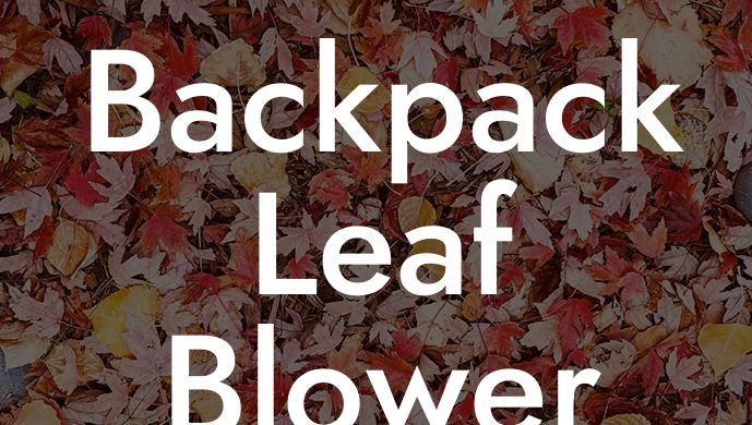 Backpack Leaf Blower for Kids