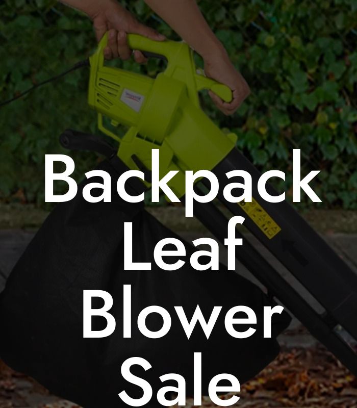 Backpack Leaf Blower Sale