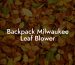 Backpack Milwaukee Leaf Blower