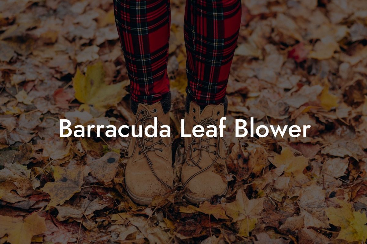 Barracuda Leaf Blower