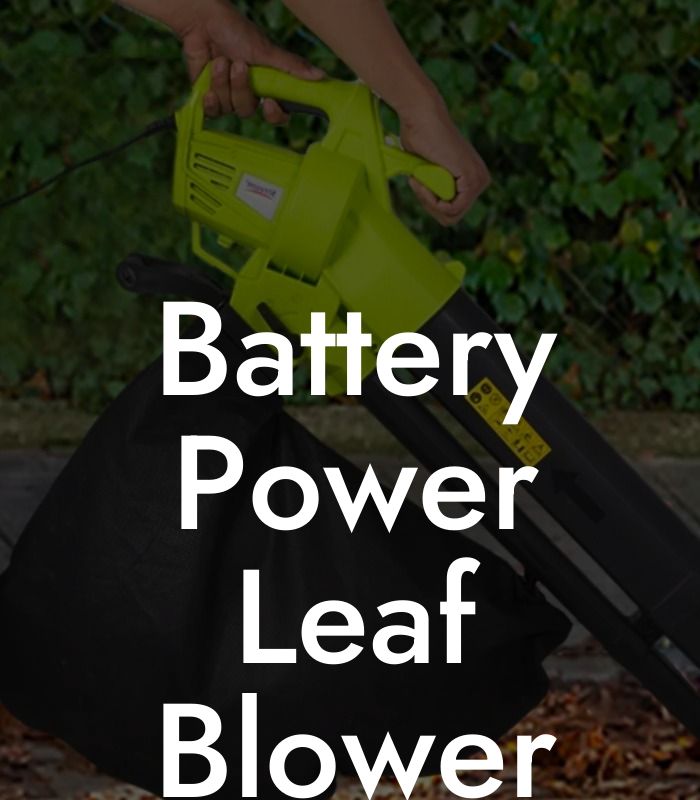 Battery Power Leaf Blower