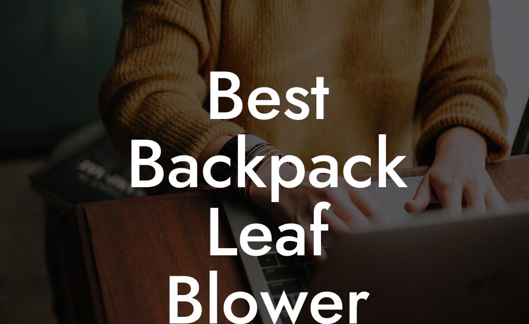 Best Backpack Leaf Blower