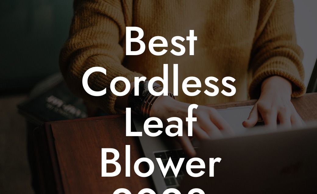 Best Cordless Leaf Blower 2023