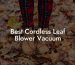 Best Cordless Leaf Blower Vacuum