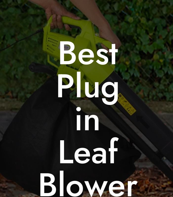 Best Plug in Leaf Blower