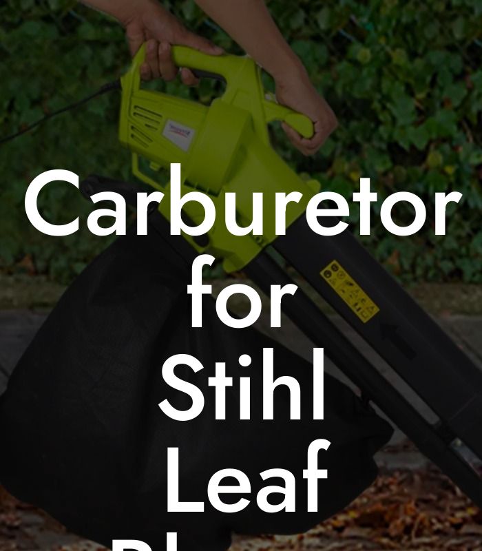 Carburetor for Stihl Leaf Blower