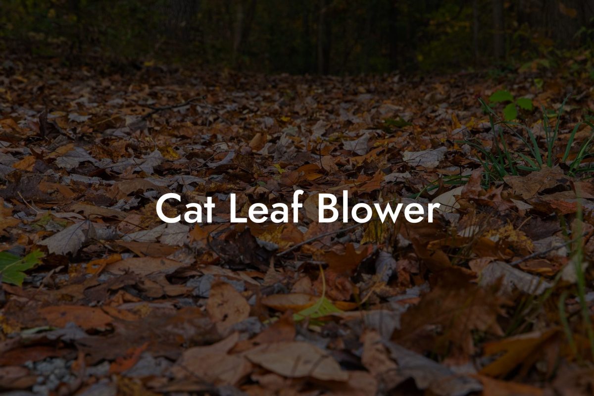 Cat Leaf Blower