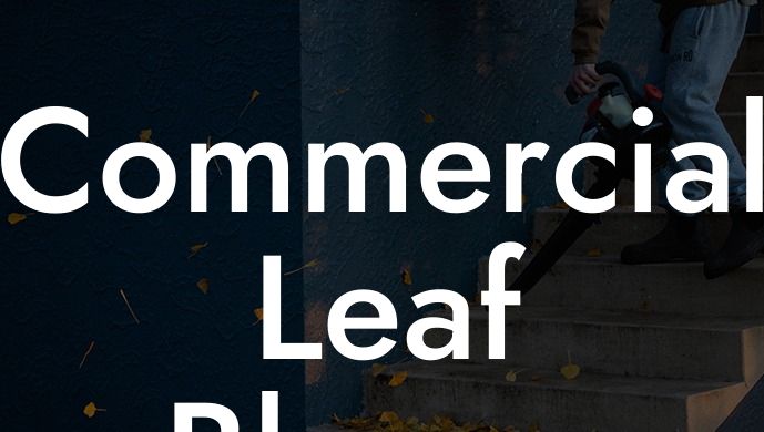 Commercial Leaf Blower Electric