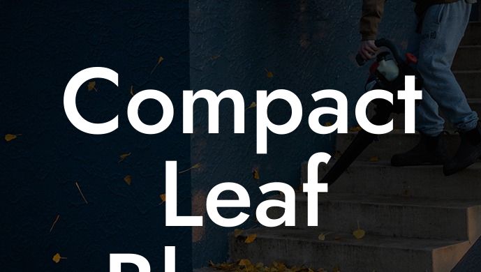 Compact Leaf Blower Cordless