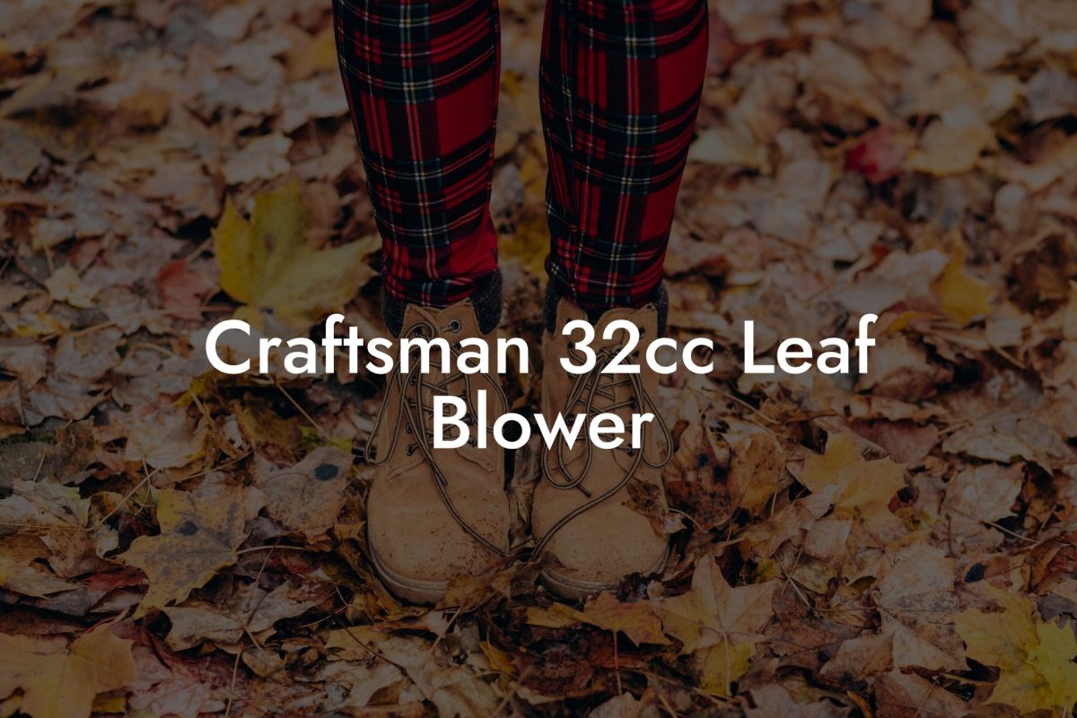 Craftsman 32cc Leaf Blower