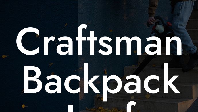 Craftsman Backpack Leaf Blower