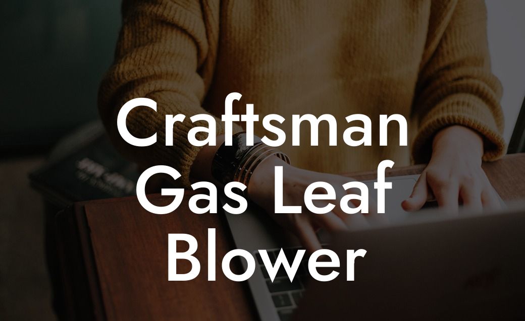 Craftsman Gas Leaf Blower