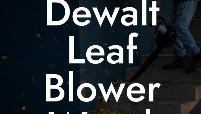 Dewalt Leaf Blower Weed Eater Combo