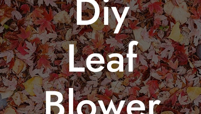 Diy Leaf Blower Storage