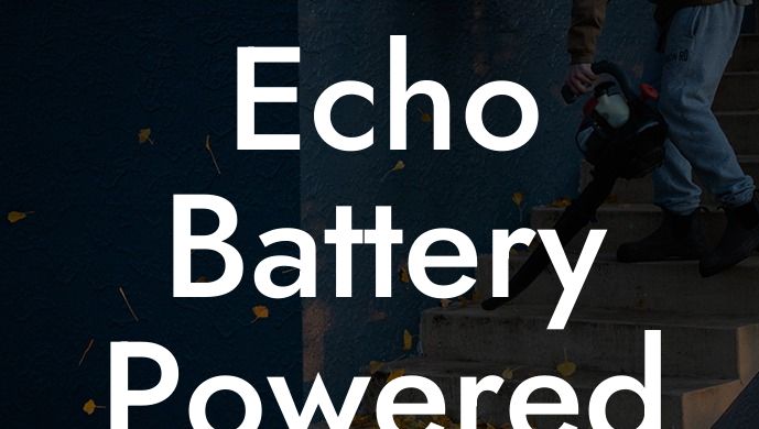 Echo Battery Powered Leaf Blower