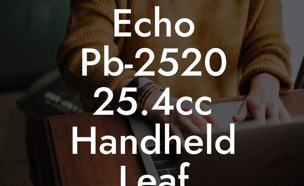 Echo Pb-2520 25.4cc Handheld Leaf Blower