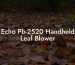 Echo Pb-2520 Handheld Leaf Blower