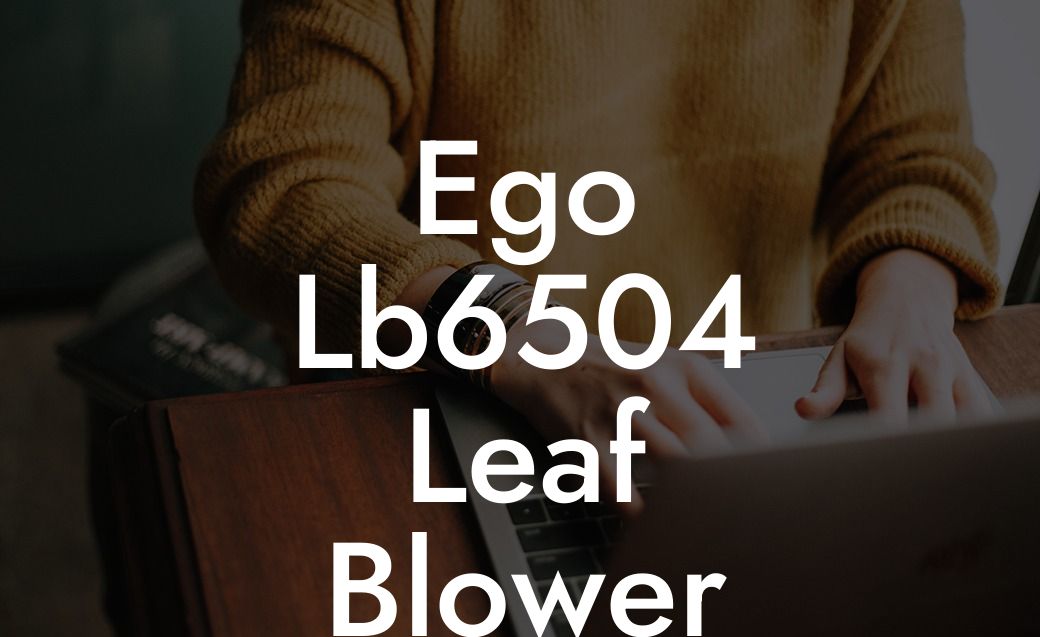 Ego Lb6504 Leaf Blower