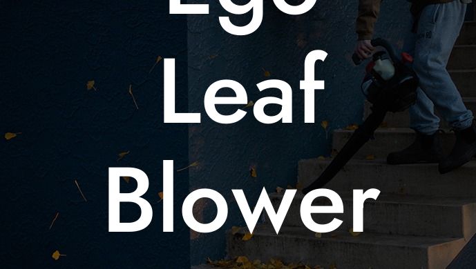 Ego Leaf Blower Without Battery