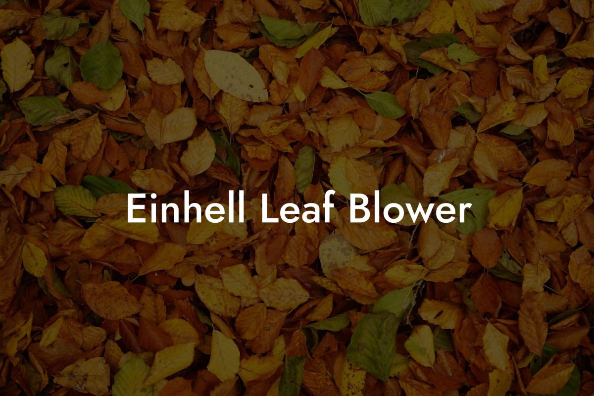 Einhell Leaf Blower