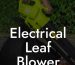 Electrical Leaf Blower