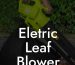 Eletric Leaf Blower