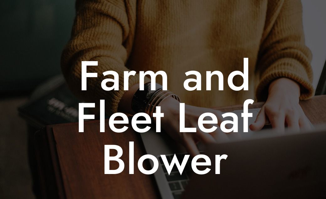 Farm and Fleet Leaf Blower