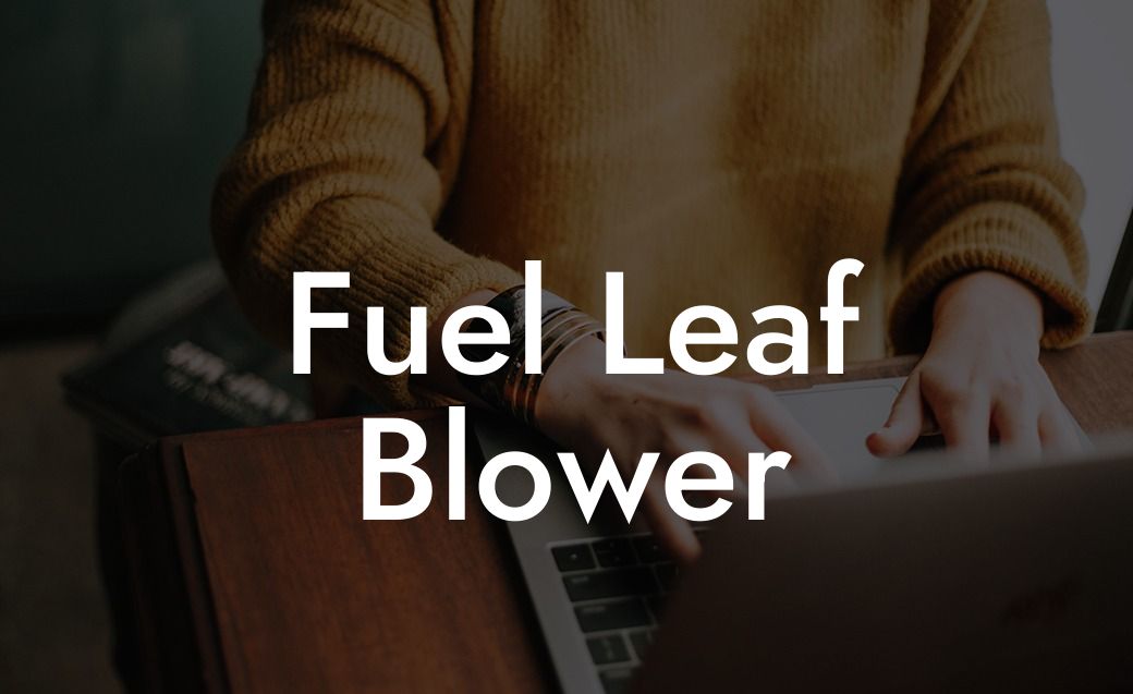 Fuel Leaf Blower