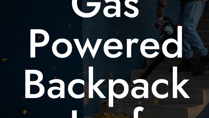 Gas Powered Backpack Leaf Blower