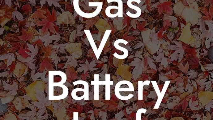 Gas Vs Battery Leaf Blower