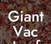 Giant Vac Leaf Blower