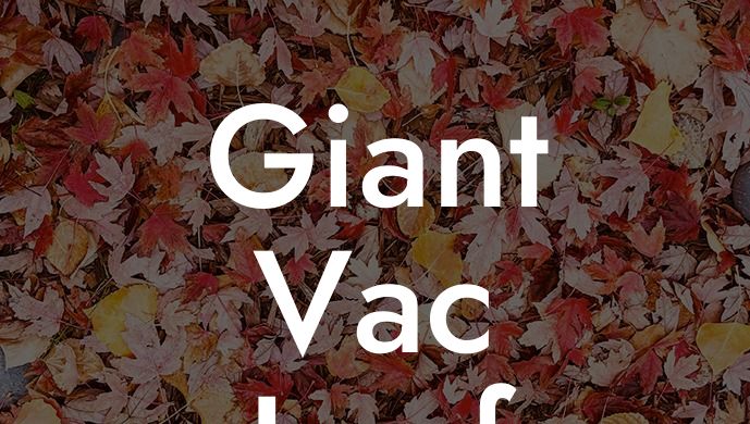 Giant Vac Leaf Blower