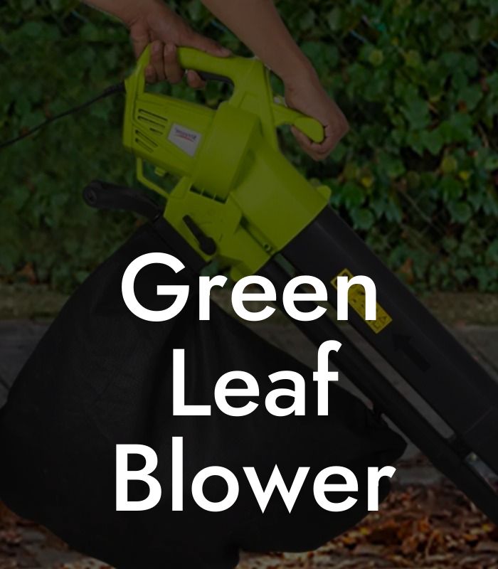 Green Leaf Blower