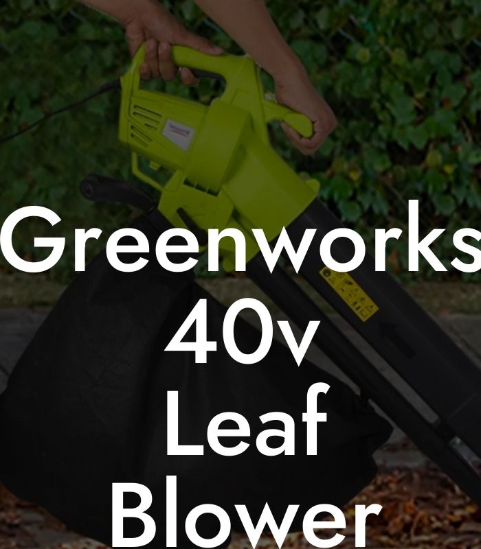 Greenworks 40v Leaf Blower