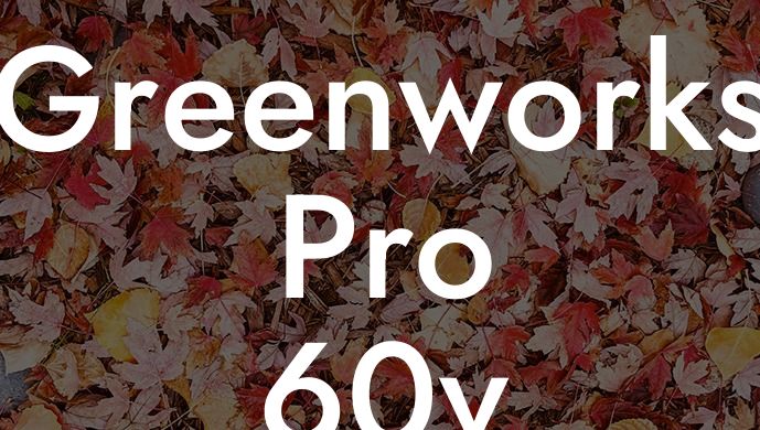 Greenworks Pro 60v Leaf Blower