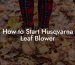 How to Start Husqvarna Leaf Blower