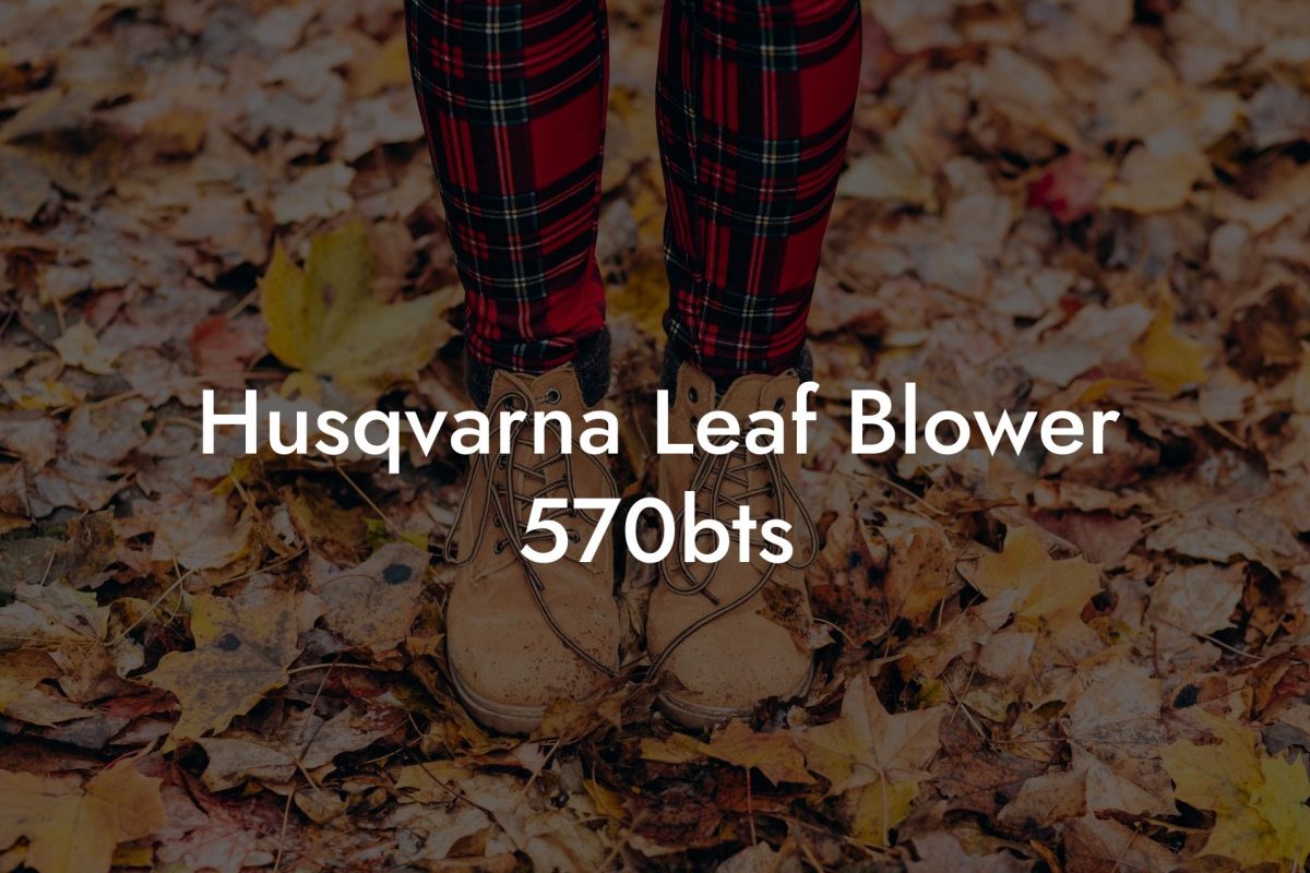 Husqvarna Leaf Blower 570bts