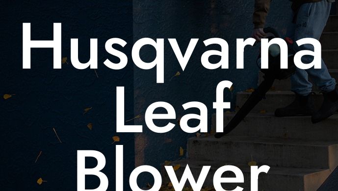 Husqvarna Leaf Blower Fuel Filter