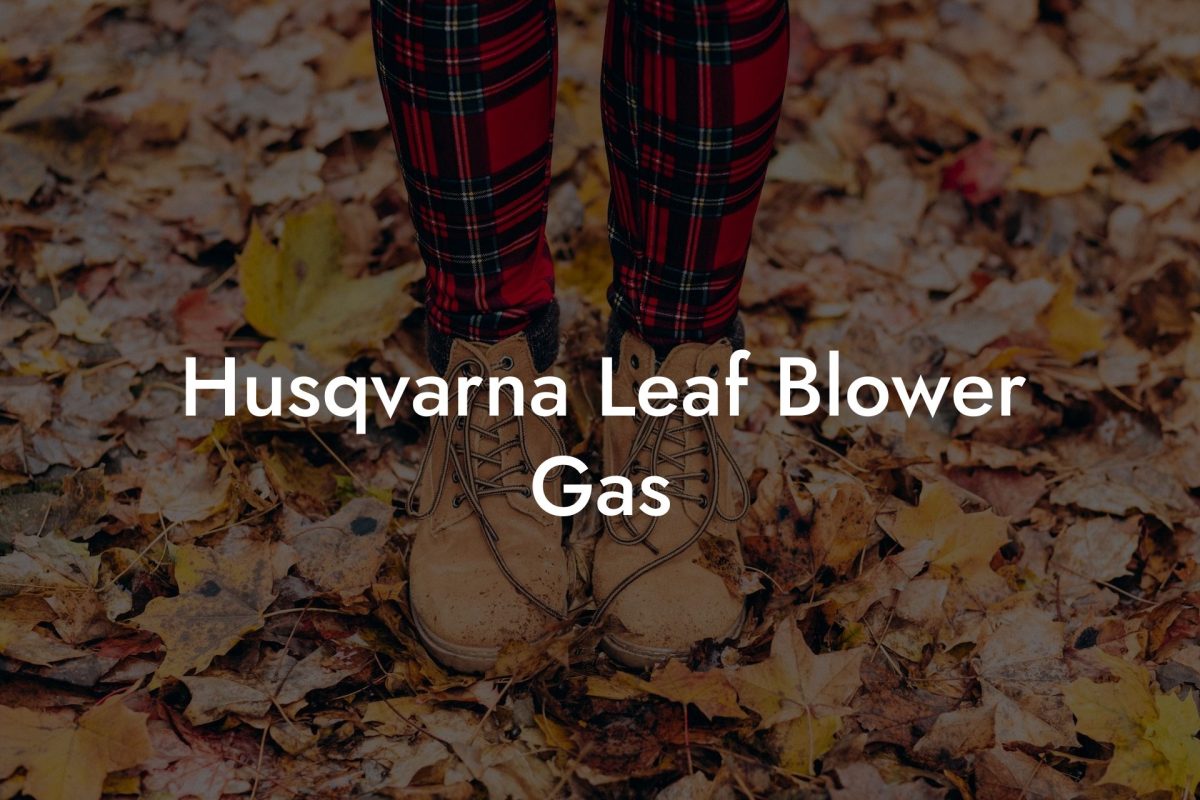 Husqvarna Leaf Blower Gas