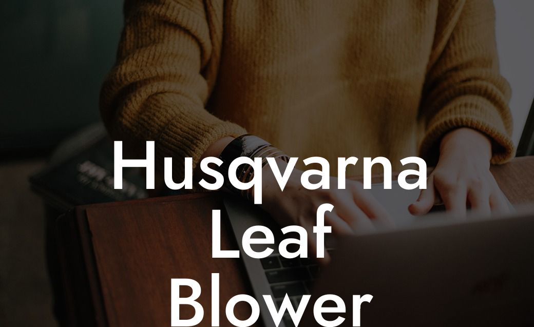 Husqvarna Leaf Blower