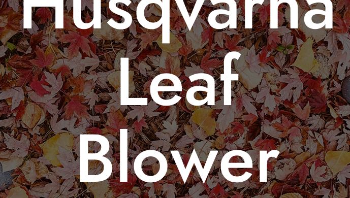 Husqvarna Leaf Blower Won't Stay Running