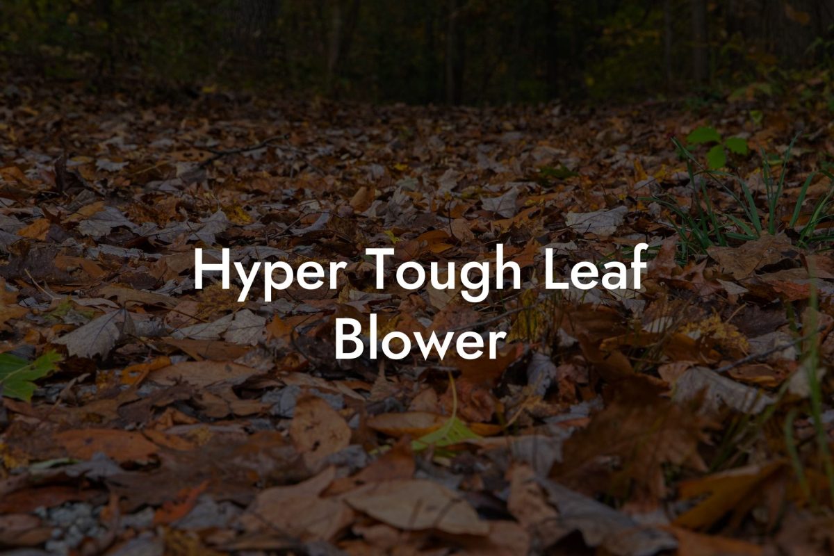 Hyper Tough Leaf Blower