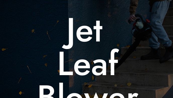 Jet Leaf Blower