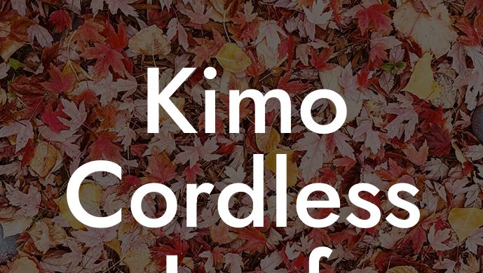 Kimo Cordless Leaf Blower