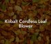 Kobalt Cordless Leaf Blower