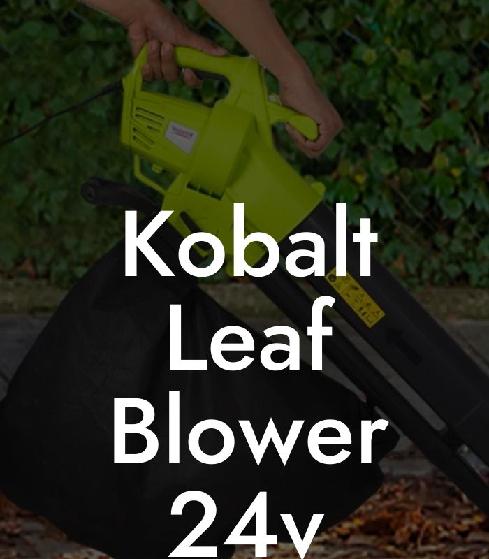 Kobalt Leaf Blower 24v